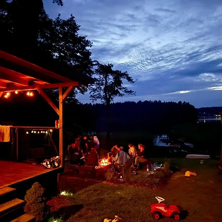 Дом отдыха Dom Nad Jeziorem - House By The - Bory Tucholskie *