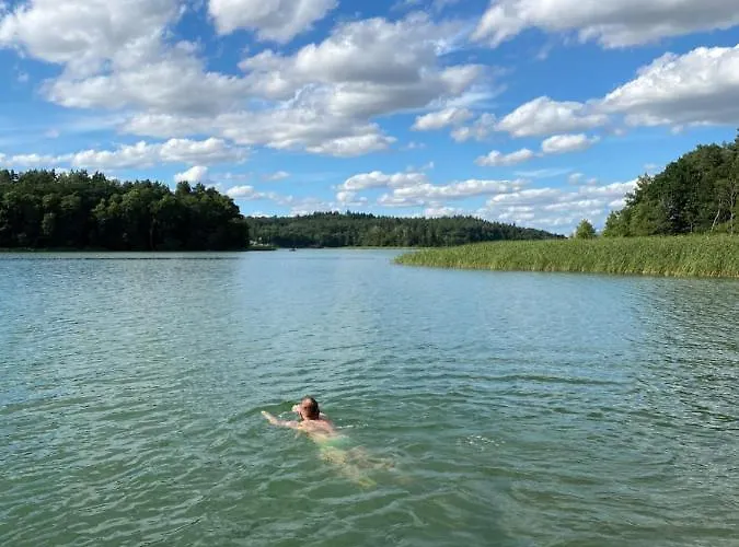 Dom Nad Jeziorem - House By The - Bory Tucholskie Tatil Evi Borzechowo