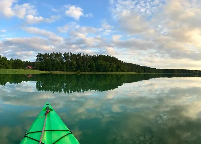Dom Nad Jeziorem - House By The - Bory Tucholskie Tatil Evi Borzechowo
